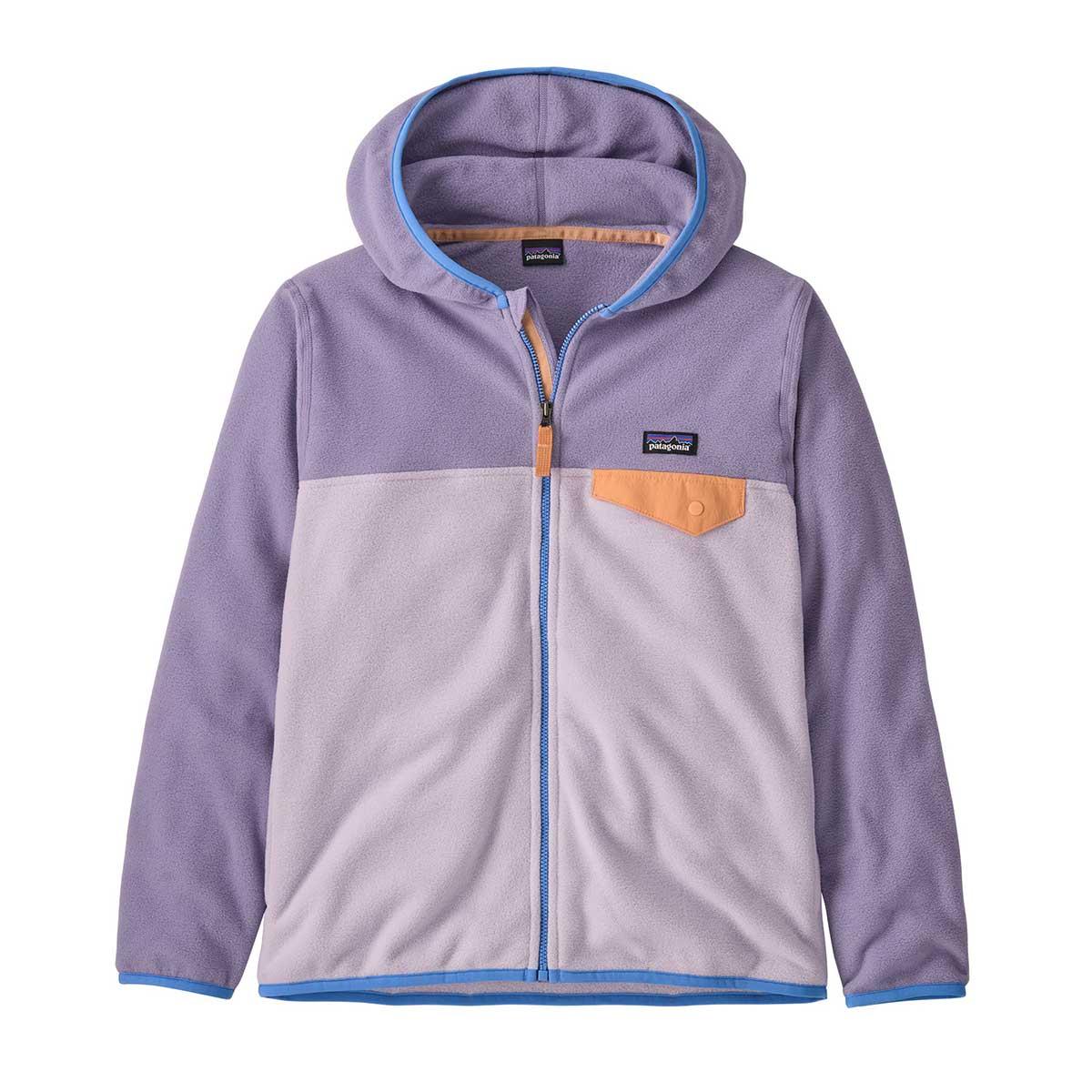 Patagonia Micro D Snap T Jacket Kids' in Foxglove Purple